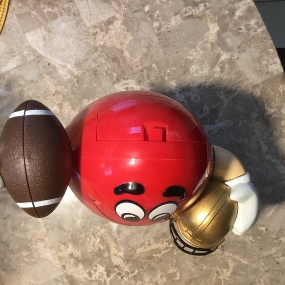 Vintage M&M Sport Candy Dispenser Limited Edition Football - Picture 13 of 16